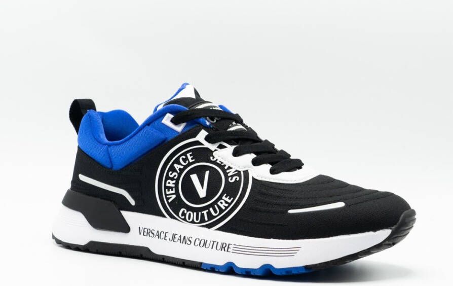 Versace Jeans Couture Stijlvolle RIK Sneaker voor Mannen Black Heren