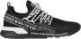 Versace Jeans Couture Dynamic Lage Zwarte Sneakers voor Heren Black Heren - Thumbnail 2