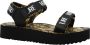 Versace Jeans Couture Fondo Miami Dis. 36 Dames Sandalen Zwart - Thumbnail 1