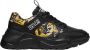 Versace Jeans Couture Speedtrack Logo Couture Sneakers Zwart Heren - Thumbnail 1