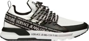 Versace Jeans Couture Dynamic Logo Trainers White Black