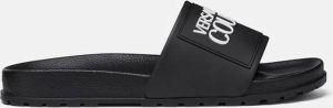 Versace Jeans Couture Logo Sliders Black Zwart