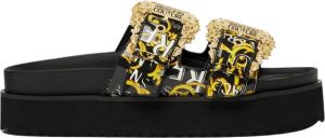 Versace Jeans Couture Sliders Zwart Dames
