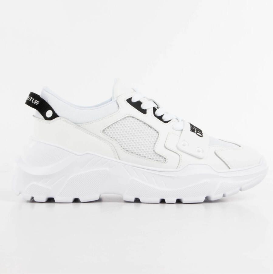 Versace Jeans Couture Sneakers met bedrukt logo White Heren