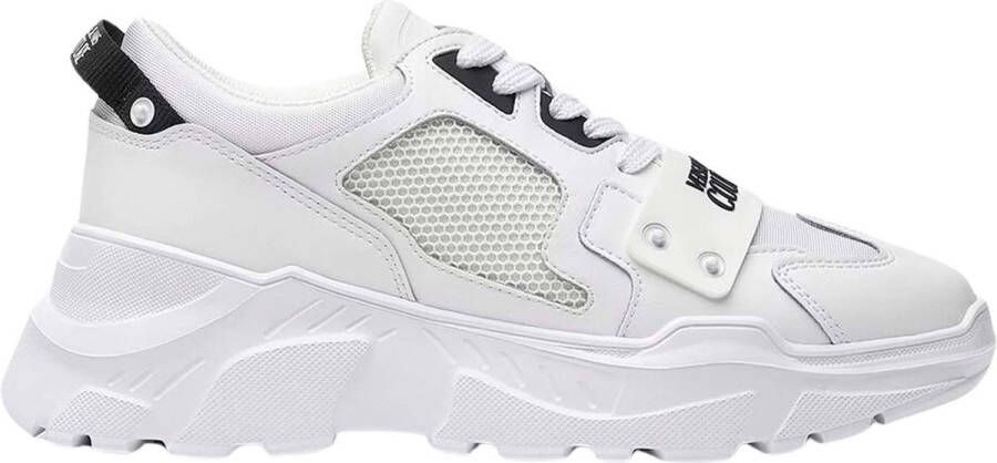 Versace Jeans Couture Heren Sneakers 74Ya3Sc4 Zp253 003 Blanc White Heren - Foto 3