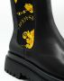 Versace Jeans Couture Zwarte enkellaarzen voor vrouwen Black Dames - Thumbnail 1