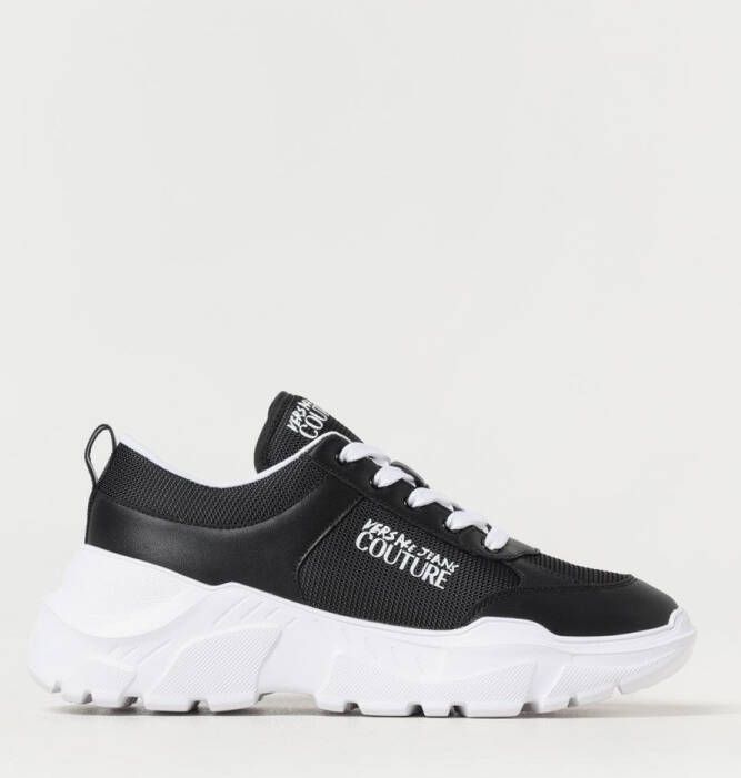 Versace Jeans Couture Low Top Sneakers Chunky Sole Wo Black