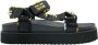 Versace Jeans Couture Plateau sandalen Black Dames - Thumbnail 1