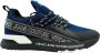 Versace Jeans Couture Sneakers met bedrukt logo Blue Heren - Thumbnail 1