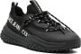Versace Jeans Couture Zwarte Sneakers met Leren Print en Logo Black Heren - Thumbnail 2
