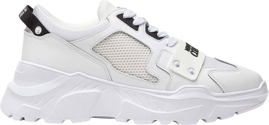 Versace Jeans Fondo Speedtrack Lage sneakers Leren Sneaker Heren Wit - Foto 4