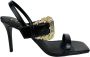 Versace Jeans Couture Hoge hakken Versace Couture Dames Pump Zwart 76VA3S71-ZS539 89 in zwart - Thumbnail 1