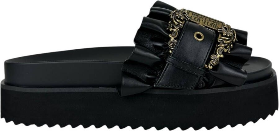Versace Jeans Couture Versace Couture Dames Sandaal Zwart 78VA3SM1-ZS366 G89