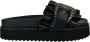 Versace Jeans Couture Versace Couture Dames Sandaal Zwart 78VA3SM1-ZS366 G89 - Thumbnail 7