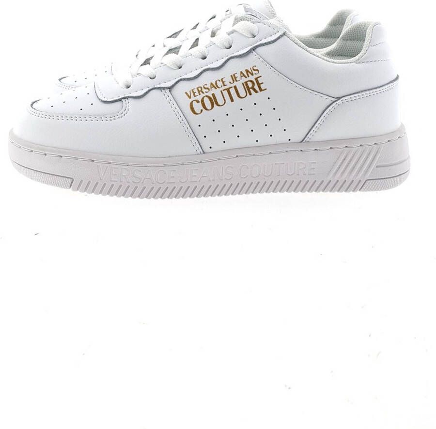 Versace Jeans Fondo Meyssa Lage sneakers Leren Sneaker Dames Wit