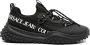 Versace Jeans Couture Zwarte Sneakers met Leren Print en Logo Black Heren - Thumbnail 1
