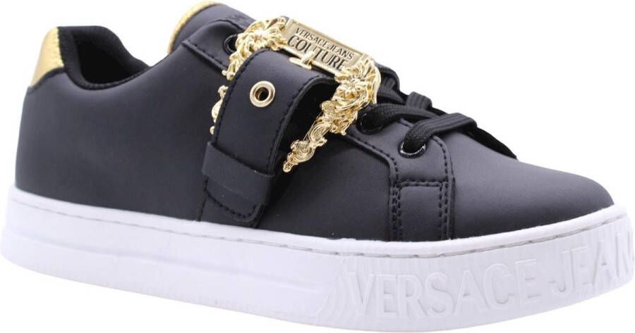 Versace Jeans Couture Women Shoes Sneakers 73Va3Skl Zp013 899 Black Zwart Dames