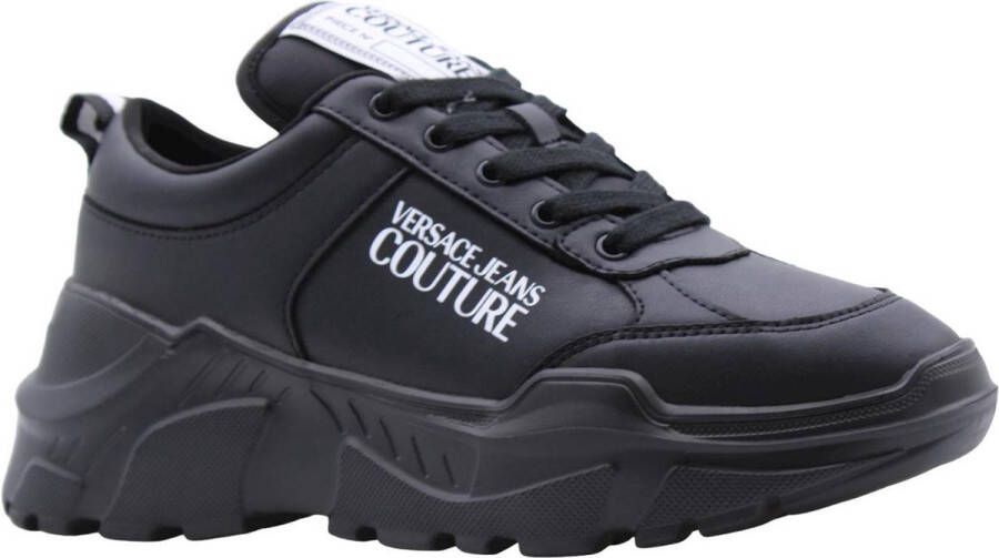 Versace Jeans Couture Women Shoes Sneakers 73Va3Skl Zp013 899 Black Zwart Dames