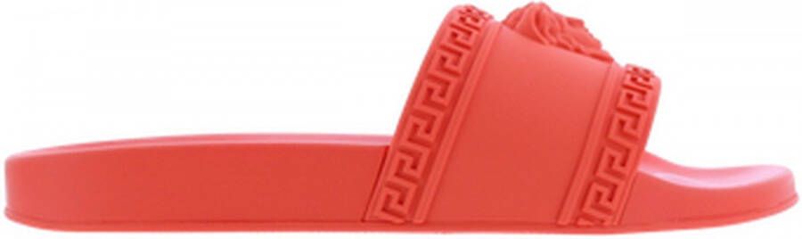 Versace Heren Pool Slider Rood Coral Red Heren - Foto 1