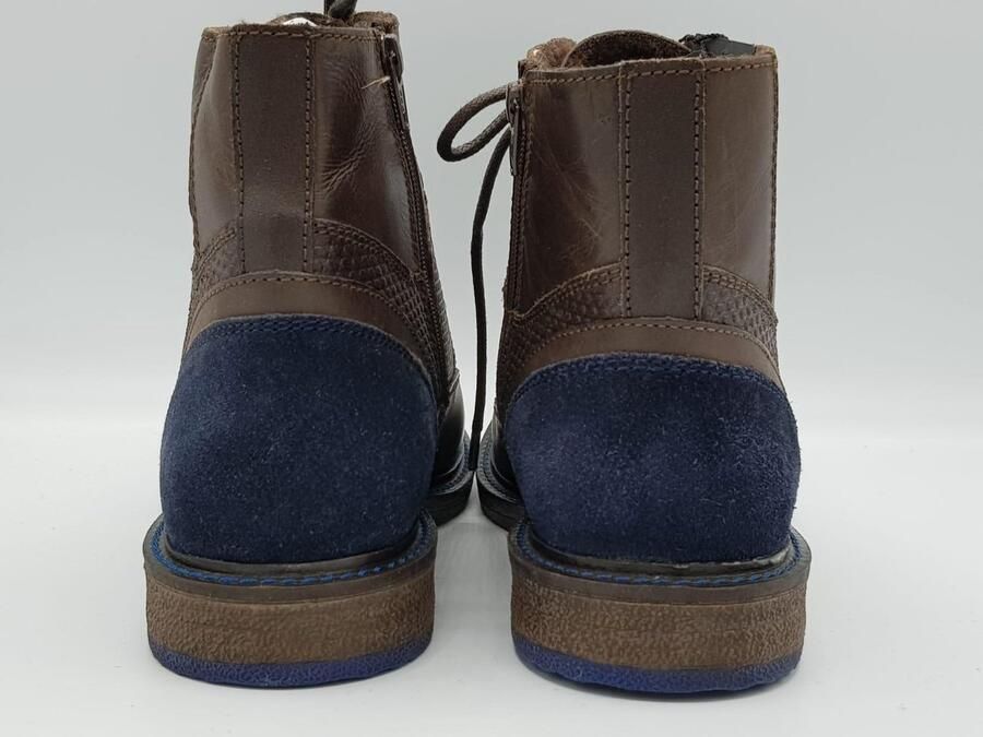 Versace V 1969 19V69 WINTERLAARZEN MEN CROCO OPTICS V42 DOOR VERSACE 1969 DRAK BROWN - Foto 3