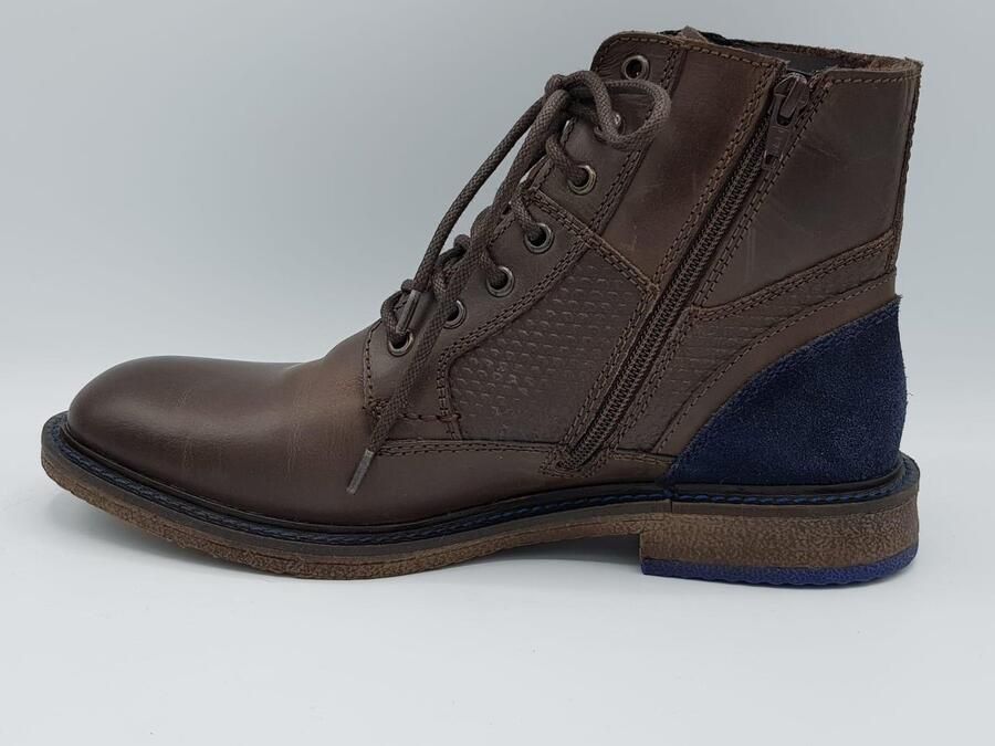 Versace V 1969 19V69 WINTERLAARZEN MEN CROCO OPTICS V42 DOOR VERSACE 1969 DRAK BROWN - Foto 4