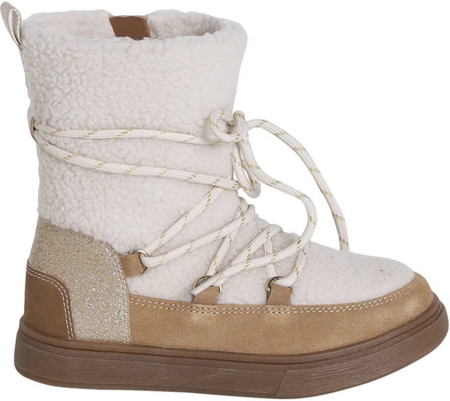 Vertbaudet Baskets voor meisjes synthetisch gevoerd veter- en ritssluiting in boots-stijl collectie voor de kleuterschool