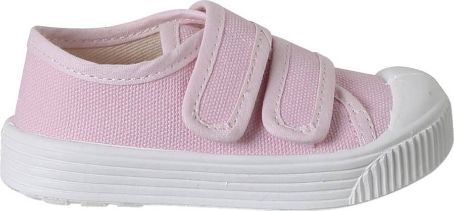 Vertbaudet Canvas babysneakers met klittenband Gemaakt in Frankrijk