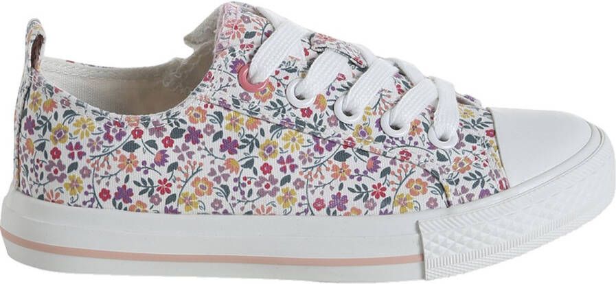 Vertbaudet Canvas kindersneakers met veters en rits kleuterschoolcollectie