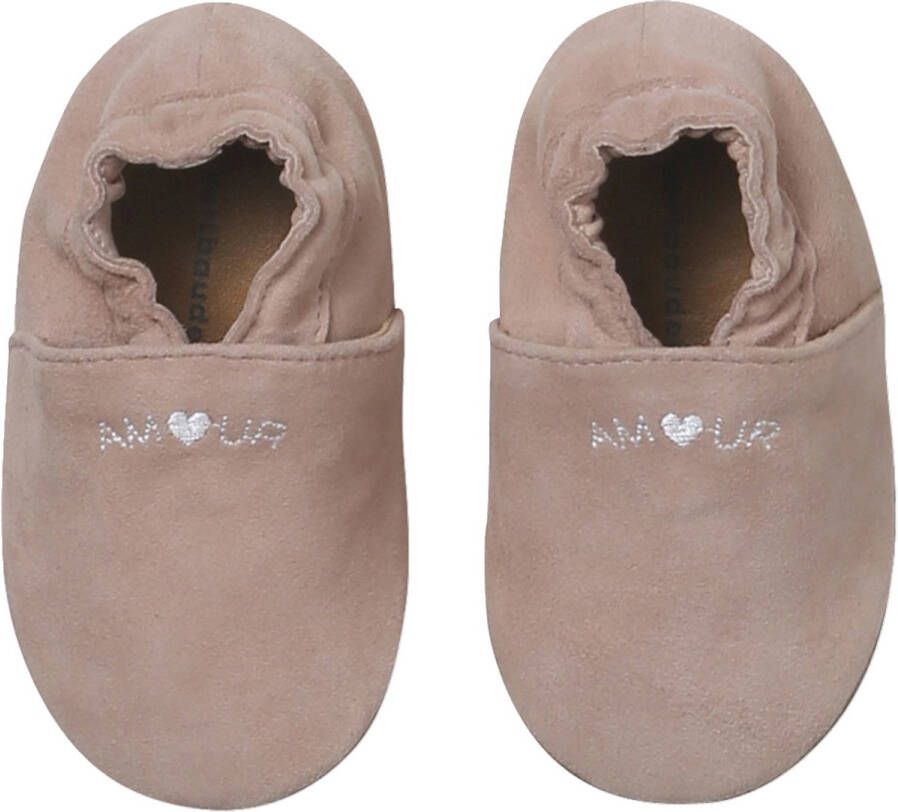 Vertbaudet Elastische leren babyschoentjes in soepel leer