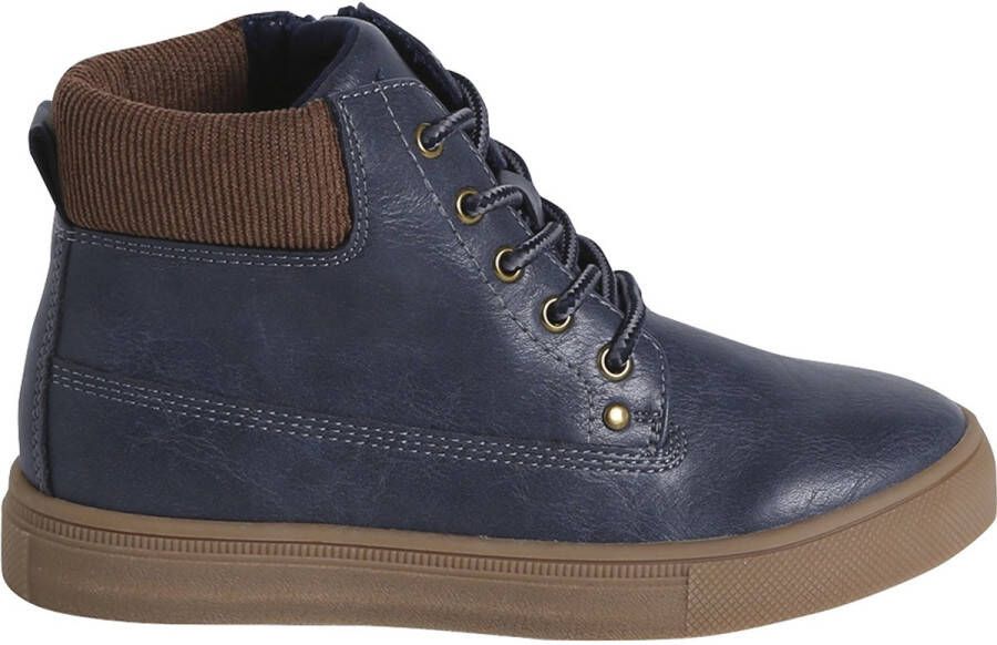 Vertbaudet Geveterde en geritste synthetische boots voor jongens