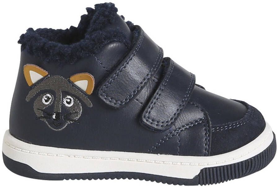 Vertbaudet Gevoerde synthetische baskets voor babyjongens met klittenband