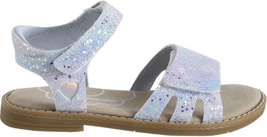 Vertbaudet Glitzersandalen met klittenband voor kinderen kleutercollectie