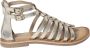 Vertbaudet Hoge leren sandalen voor meisjes - Thumbnail 2