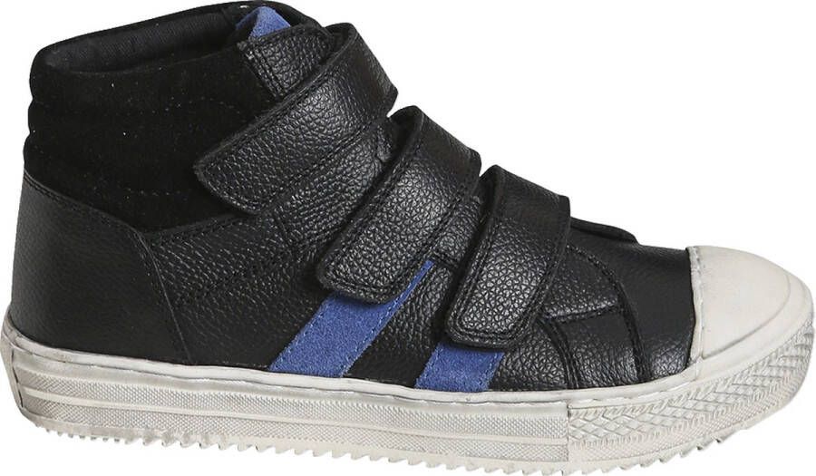 Vertbaudet Hoge leren sneakers jongens