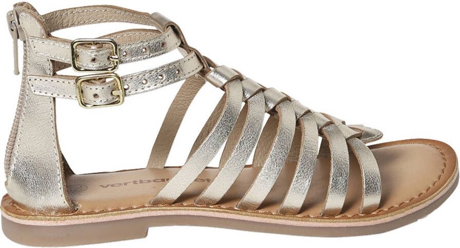 Vertbaudet Kindersandalen van leer in spartaanse stijl -collectie
