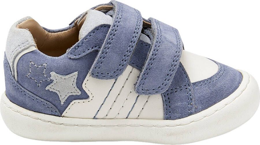 vertbaudet Leren babysneakers met klittenband