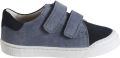 VERTBAUDET Leren sneakers met klittenband kleutercollectie veel blauw - Lichtblauw