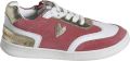 VERTBAUDET Leren sneakers voor meisjes kleutercollectie veel roze - Roze