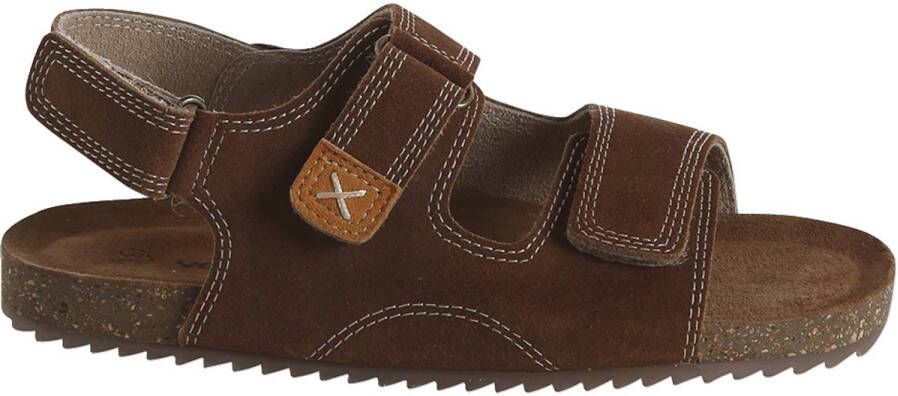 Vertbaudet Sandalen met klittenband van leer voor kinderen
