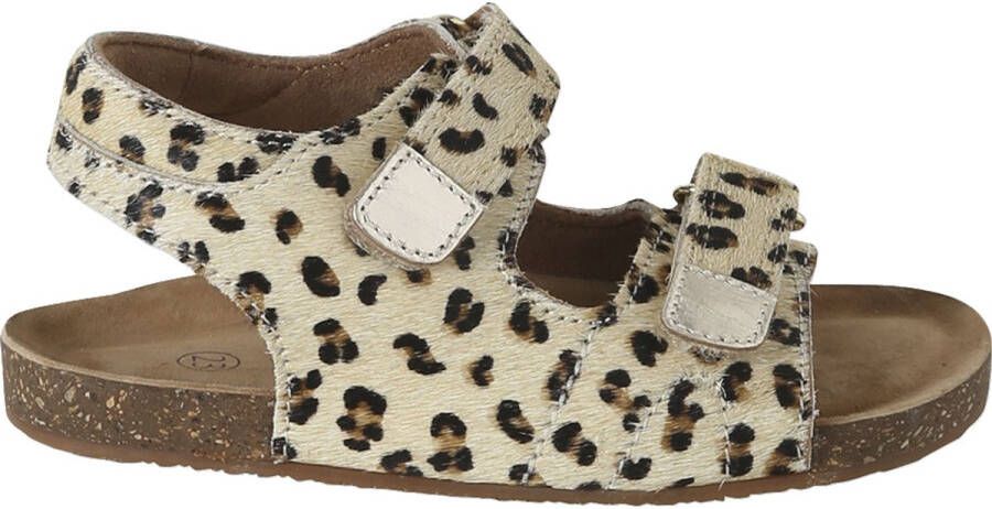 Vertbaudet Sandalen met klittenband van leer voor kinderen -collectie