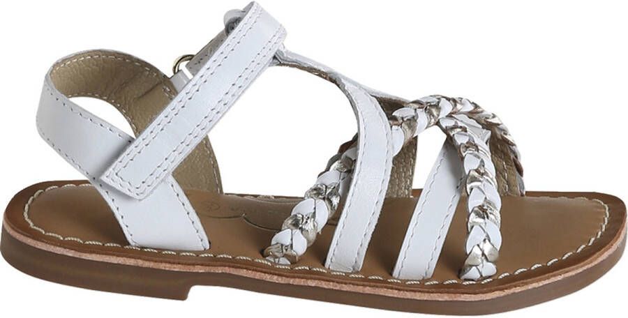 Vertbaudet Sandalen met klittenband van leer voor kinderen kleuterschoolcollectie