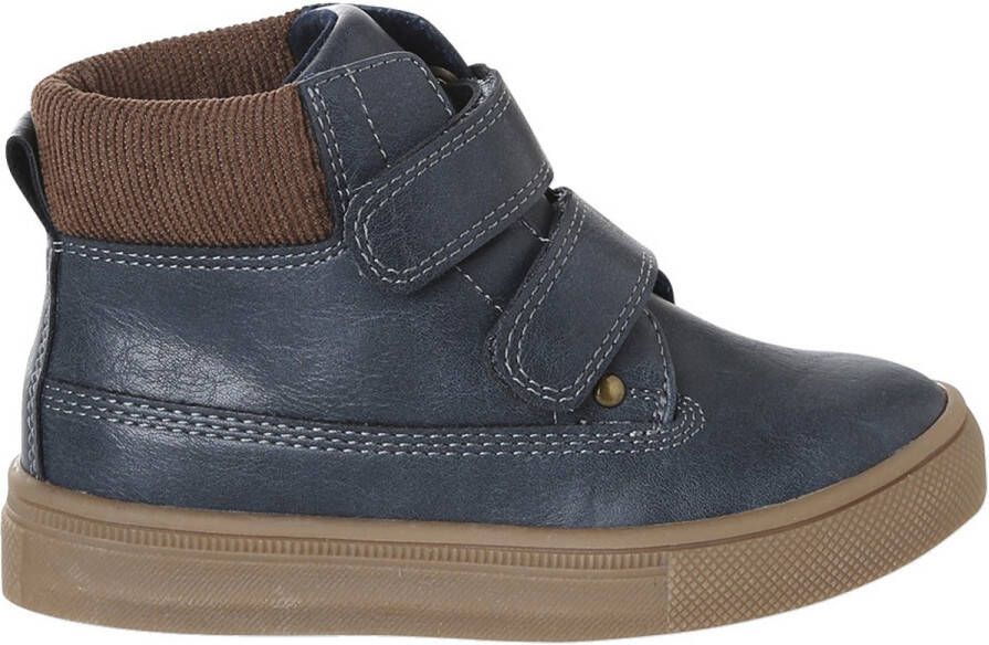 Vertbaudet Synthetische boots voor jongens met klittenband uit de kleutercollectie