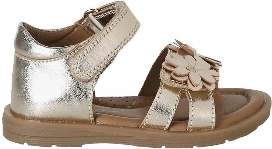 Vertbaudet Baby sandalen van leer met klittenband