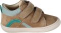 VERTBAUDET Babyslofjes van zacht leer met antislip veel beige - Beige