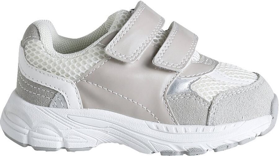 VERTBAUDET Babysneakers met klittenband grijs