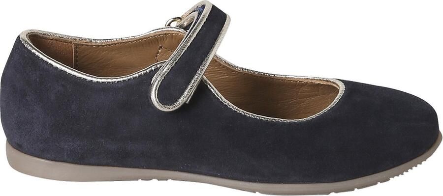 VERTBAUDET Ballerina's met klittenband marineblauw