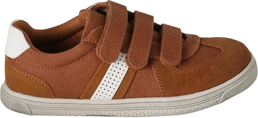 VERTBAUDET Baskets kind textiel klittenband bruin