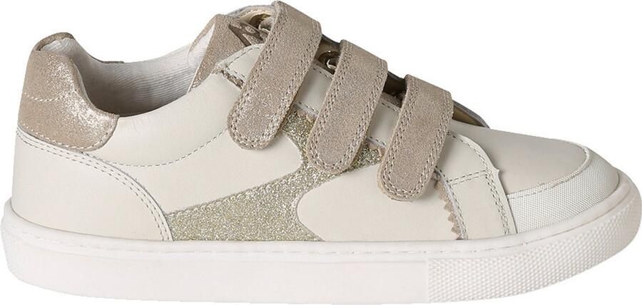 Vertbaudet Baskets met klittenband leer kind