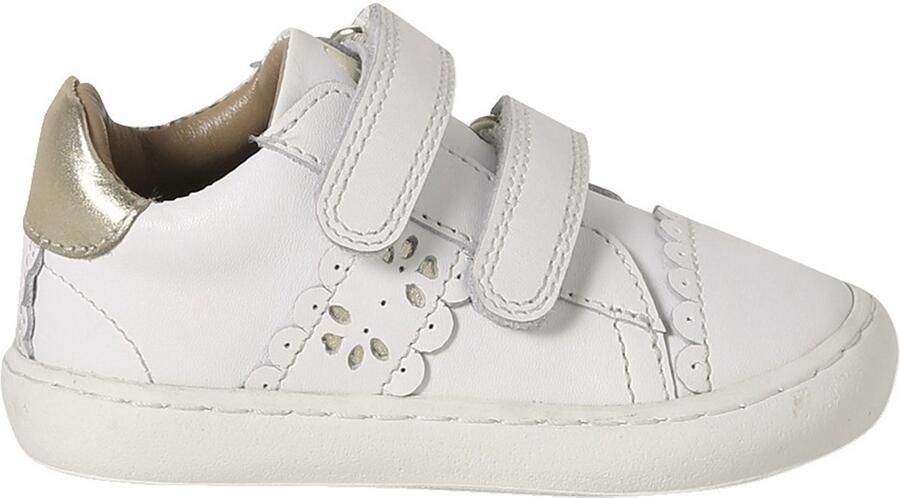 Vertbaudet Baskets met klittenband van leer baby