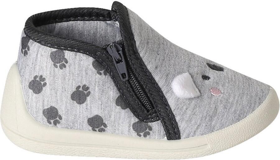 Vertbaudet Canvas sloffen met rits voor baby's